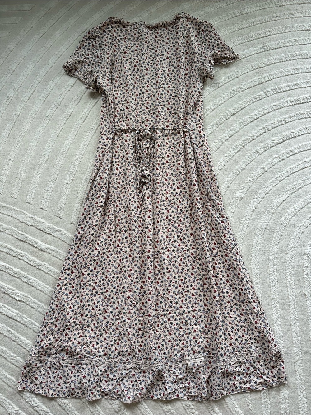 $498 Polo Ralph Lauren | Ruffle-Trim Floral Dress - Picture 11 of 12